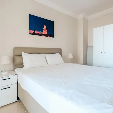 Apartment Flat W Pool And Sea-view Balcony 1 Min To Beach Camyolu